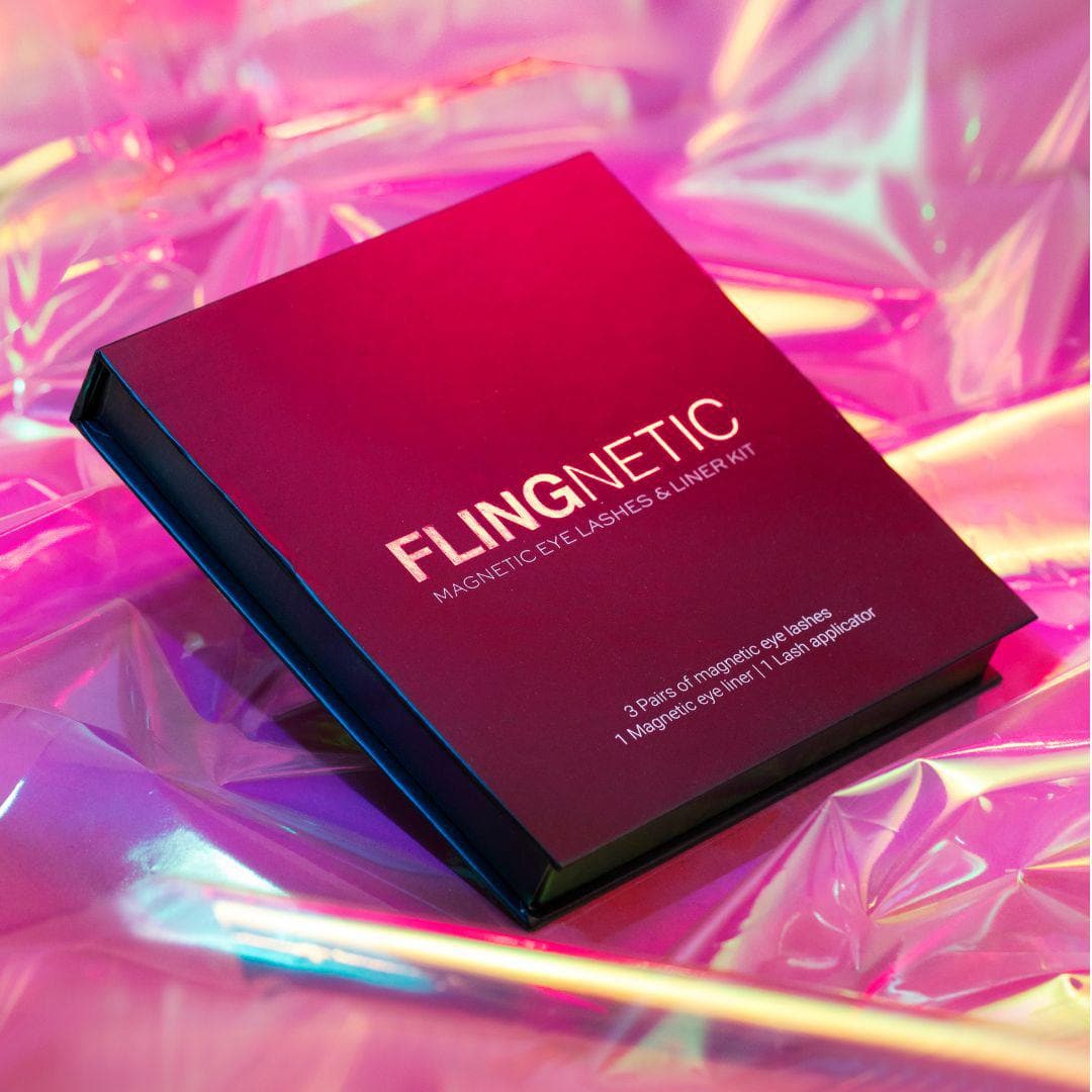 FLINGNETIC MAGNETIC EYE LINER & LASHES KIT Flingbeauty 